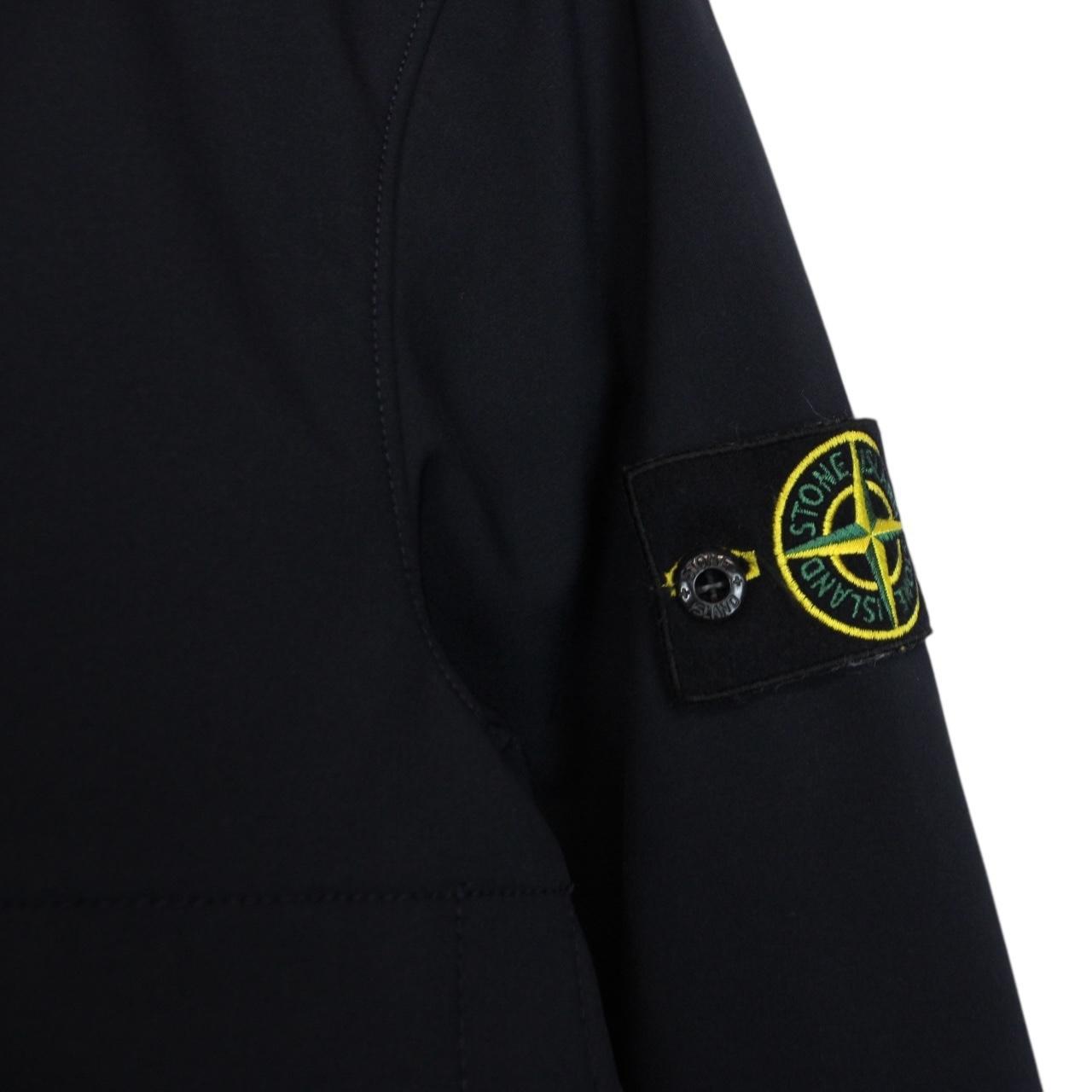 Stone Island AW 2019 Navy Blue Soft Shell-R Full Zip Jacket