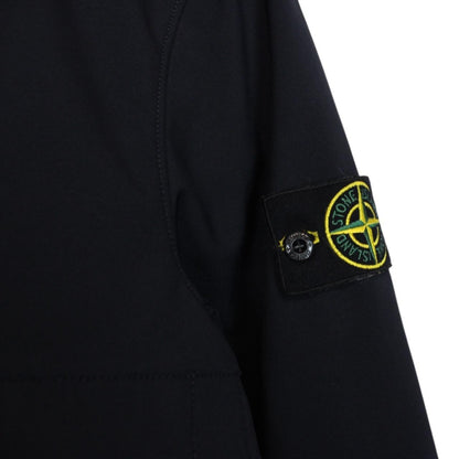 Stone Island AW 2019 Navy Blue Soft Shell-R Full Zip Jacket