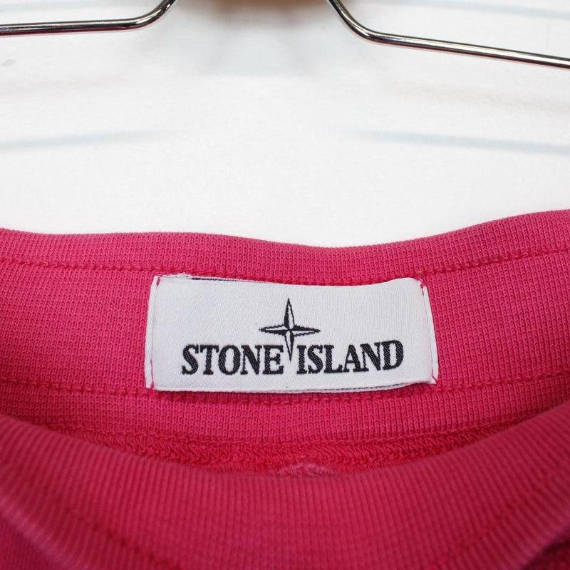 Stone Island SS 2022 Pink Cotton Jogger Shorts