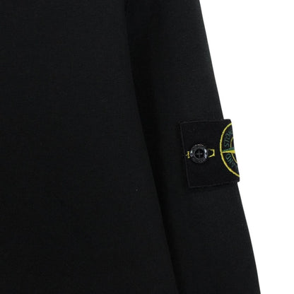Stone Island SS 2021 Black Cotton Hoodie Jumper