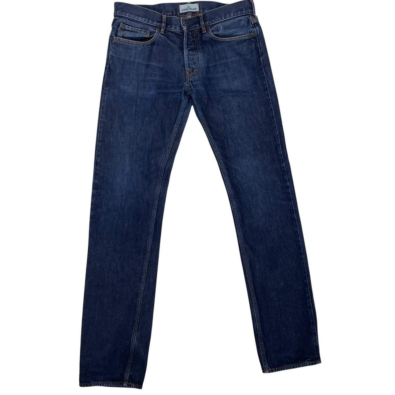 Stone Island SS 2014 Navy Blue Slim Fit Denim Jeans