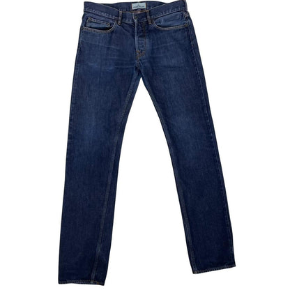 Stone Island SS 2014 Navy Blue Slim Fit Denim Jeans