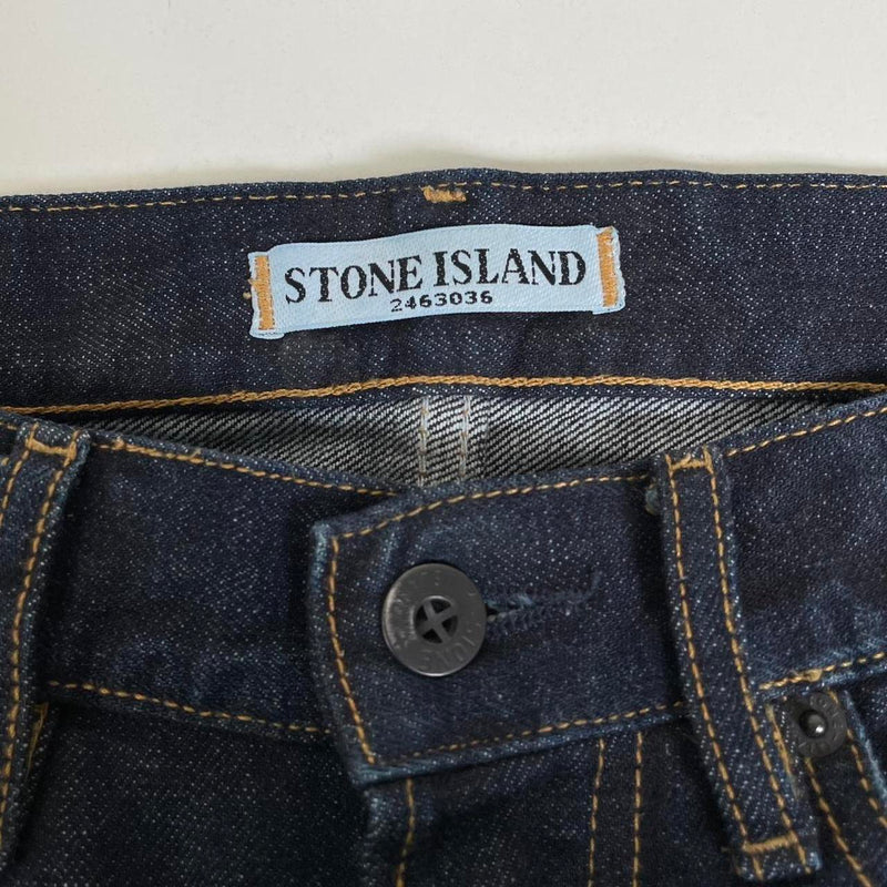 Stone Island SS 2011 Navy Blue Slim Fit Denim Jeans