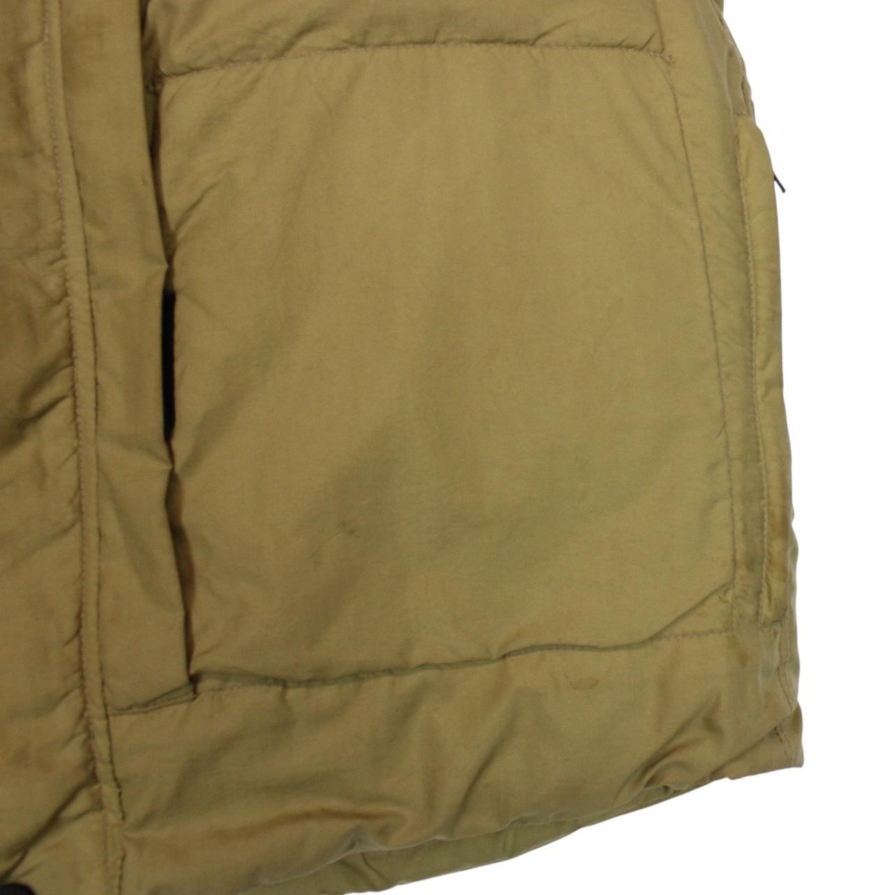 Vintage CP Company AW 2001 Tan Brown Nylon Piuma Doca Down Gilet