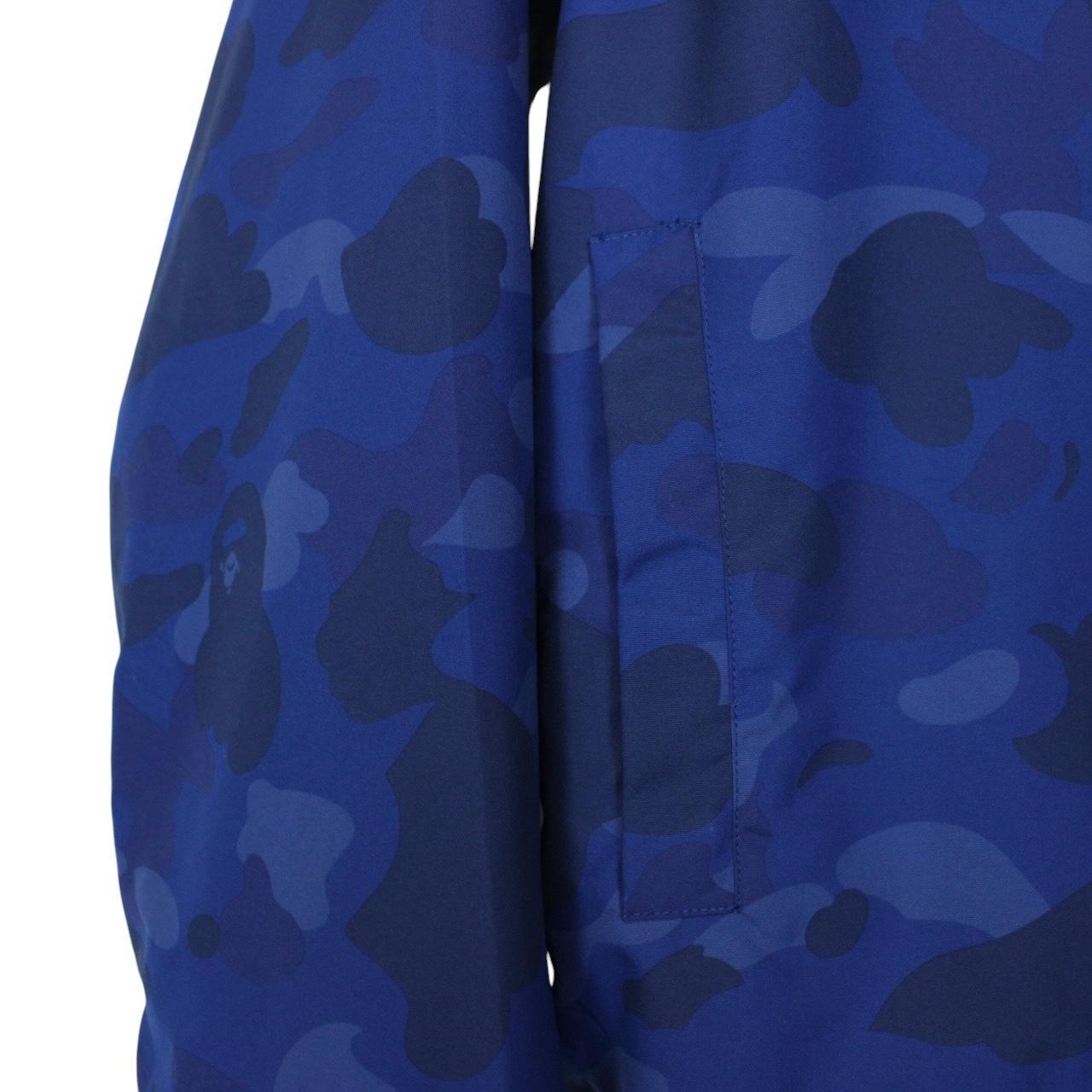 Bape Blue Camo Full Zip Hooded Jacket