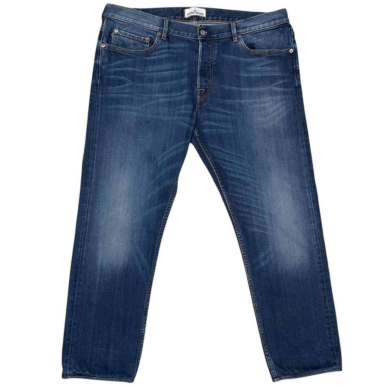 Stone Island AW 2016 Navy Blue RE-T Fit Denim Jeans