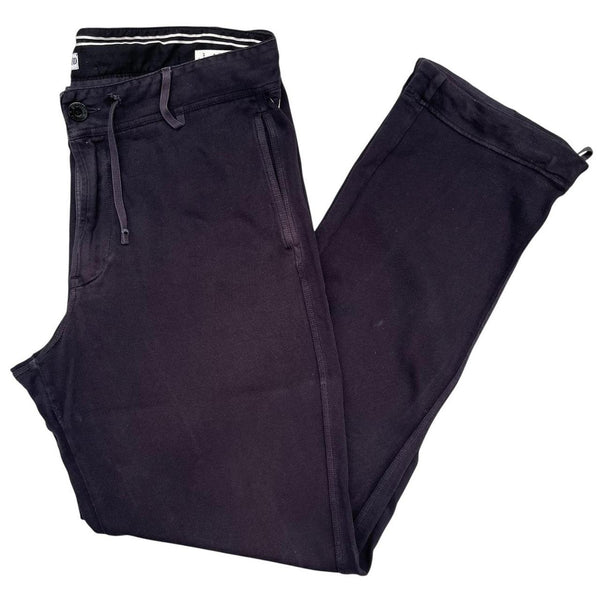 Stone Island SS 2010 Navy Blue Straight Leg Fit Cotton Trousers