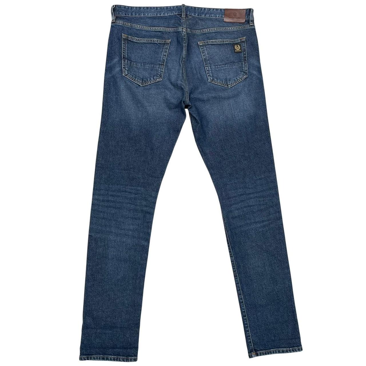 Belstaff Longton Navy Blue Slim Fit Denim Jeans