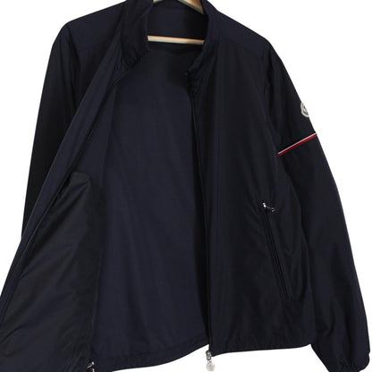 Moncler Ruinette Navy Blue Full Zip Nylon Windbreaker Jacket
