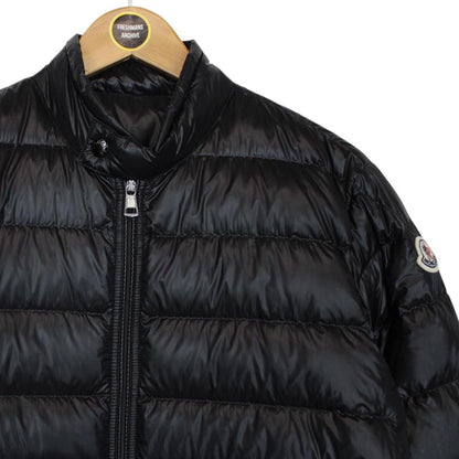 Moncler Acorus Black Longue Saison Quilted Down Jacket