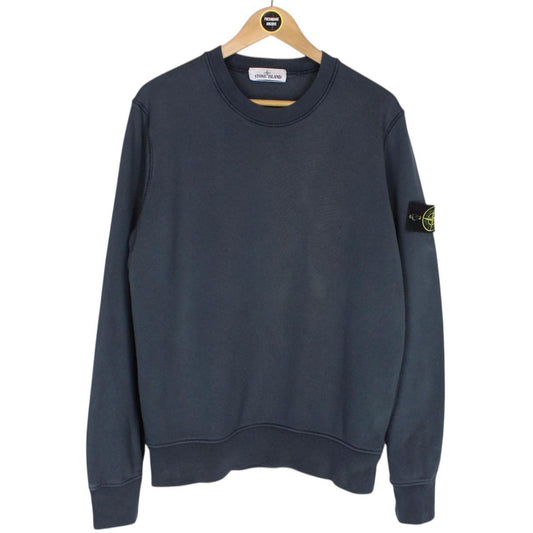 Stone Island AW 2018 Navy Blue Cotton Sweatshirt Jumper