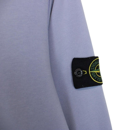 Stone Island SS 2019 Lilac Purple Cotton Sweatshirt Jumper