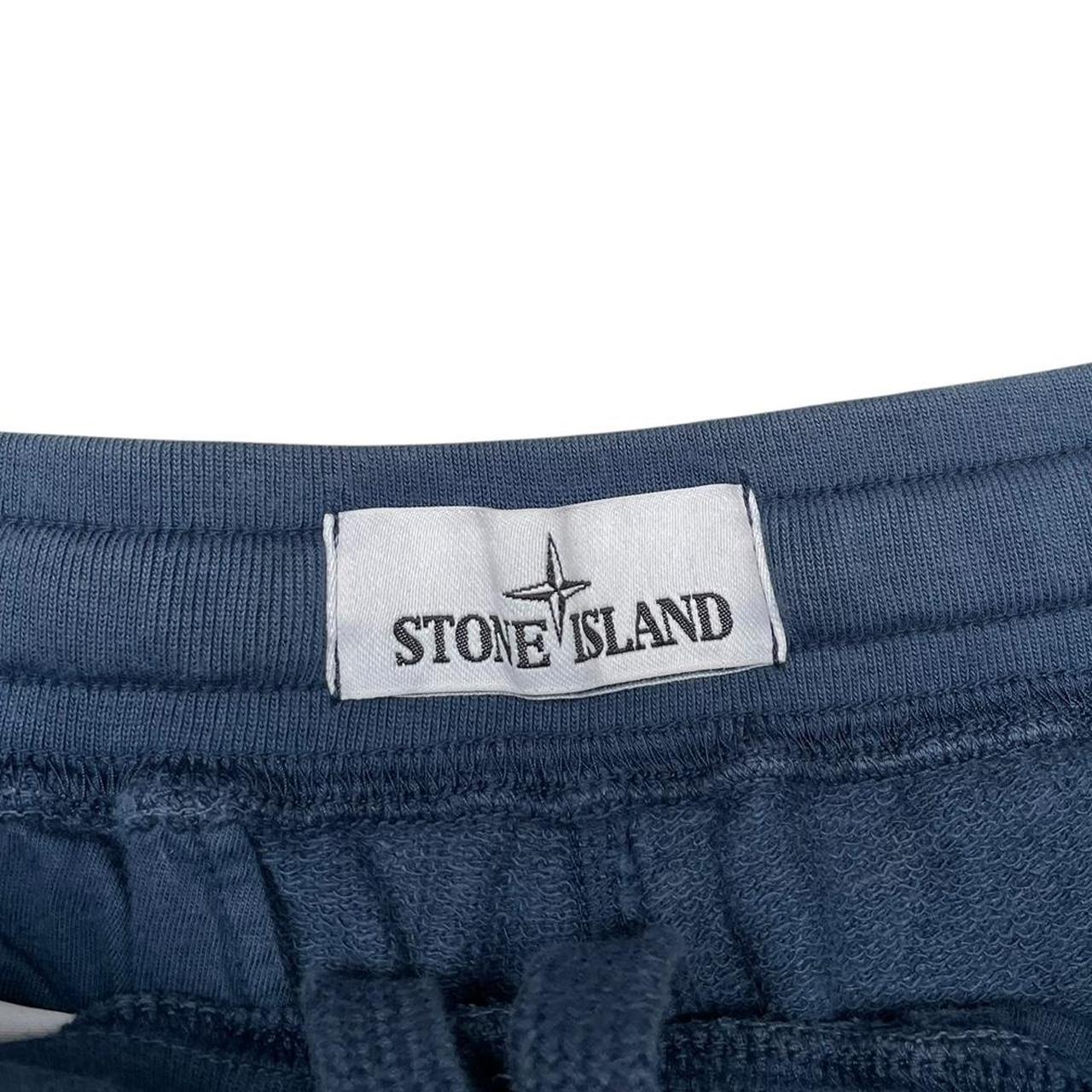 Stone Island SS 2019 Navy Blue Cotton Jogger Shorts