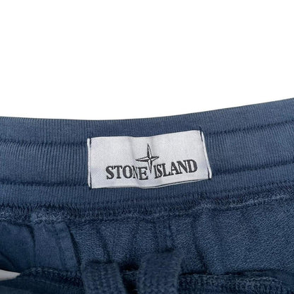 Stone Island SS 2019 Navy Blue Cotton Jogger Shorts