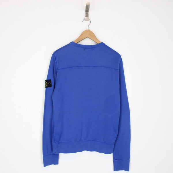 Stone Island SS 2014 Blue Cotton Sweatshirt Jumper