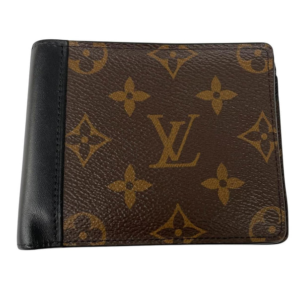 Louis Vuitton Multiple Brown and Black Monogram Macassar Canvas Wallet