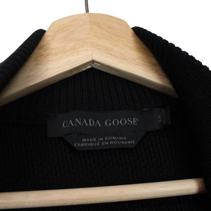 Canada Goose Hybridge Wool Knit Black Down Gilet / Bodywarmer