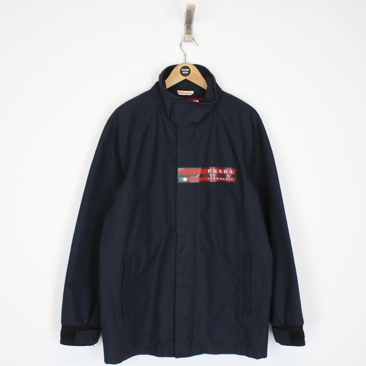 Vintage Prada Luna Rossa 2003 Navy Blue Goretex Challenge Jacket