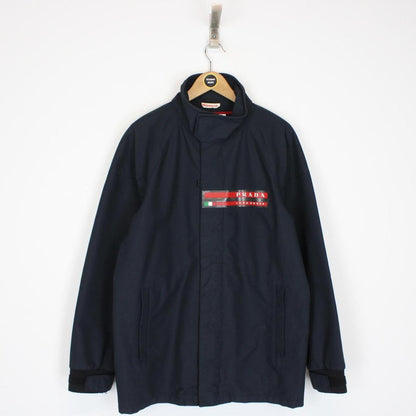 Vintage Prada Luna Rossa 2003 Navy Blue Goretex Challenge Jacket