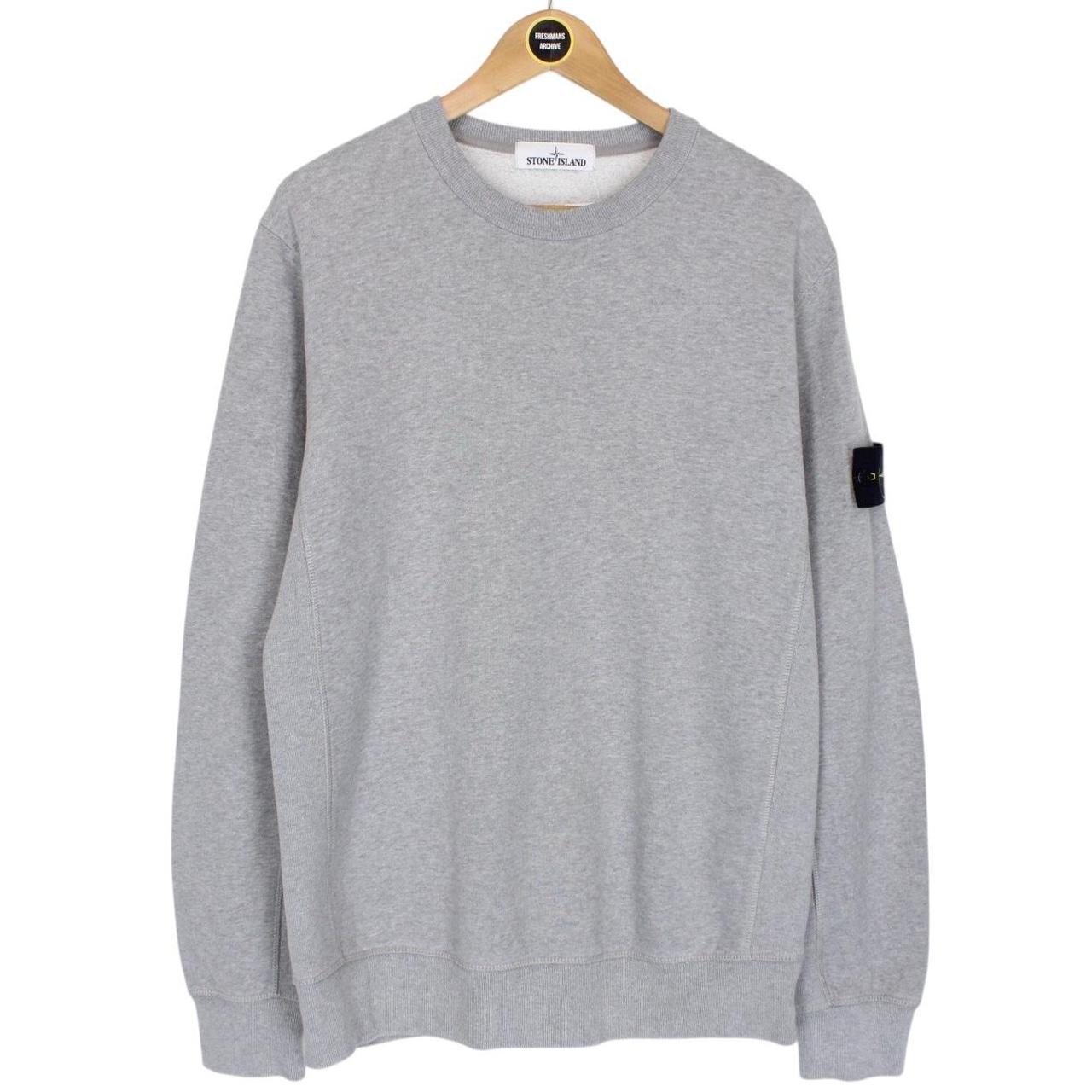 Stone Island AW 2016 Grey Cotton Sweatshirt Jumper