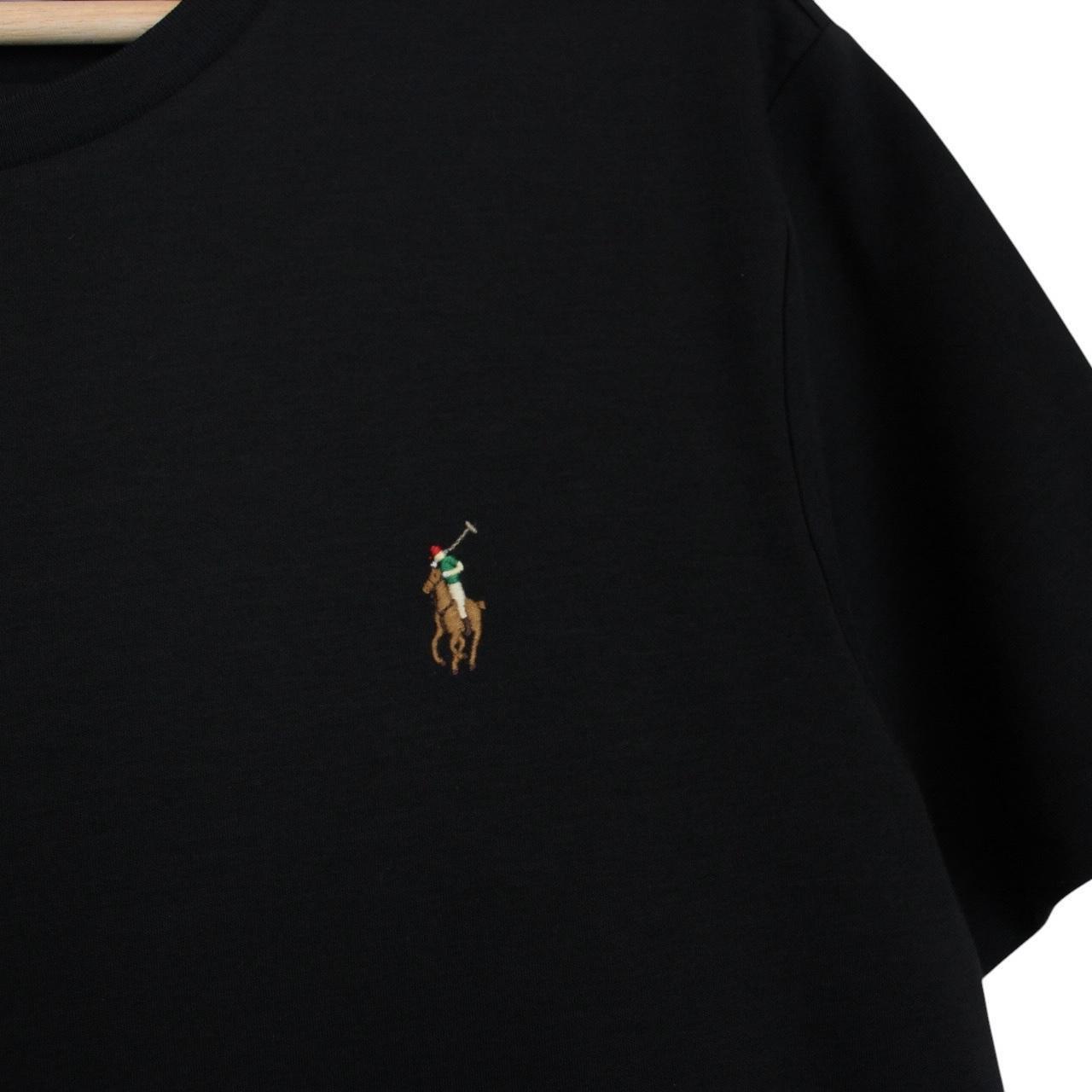 Polo Ralph Lauren Black Short Sleeve Pima Cotton T-Shirt