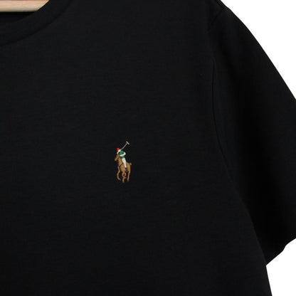 Polo Ralph Lauren Black Short Sleeve Pima Cotton T-Shirt