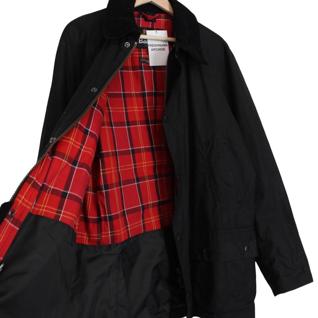 Barbour Ashby Black Wax Jacket