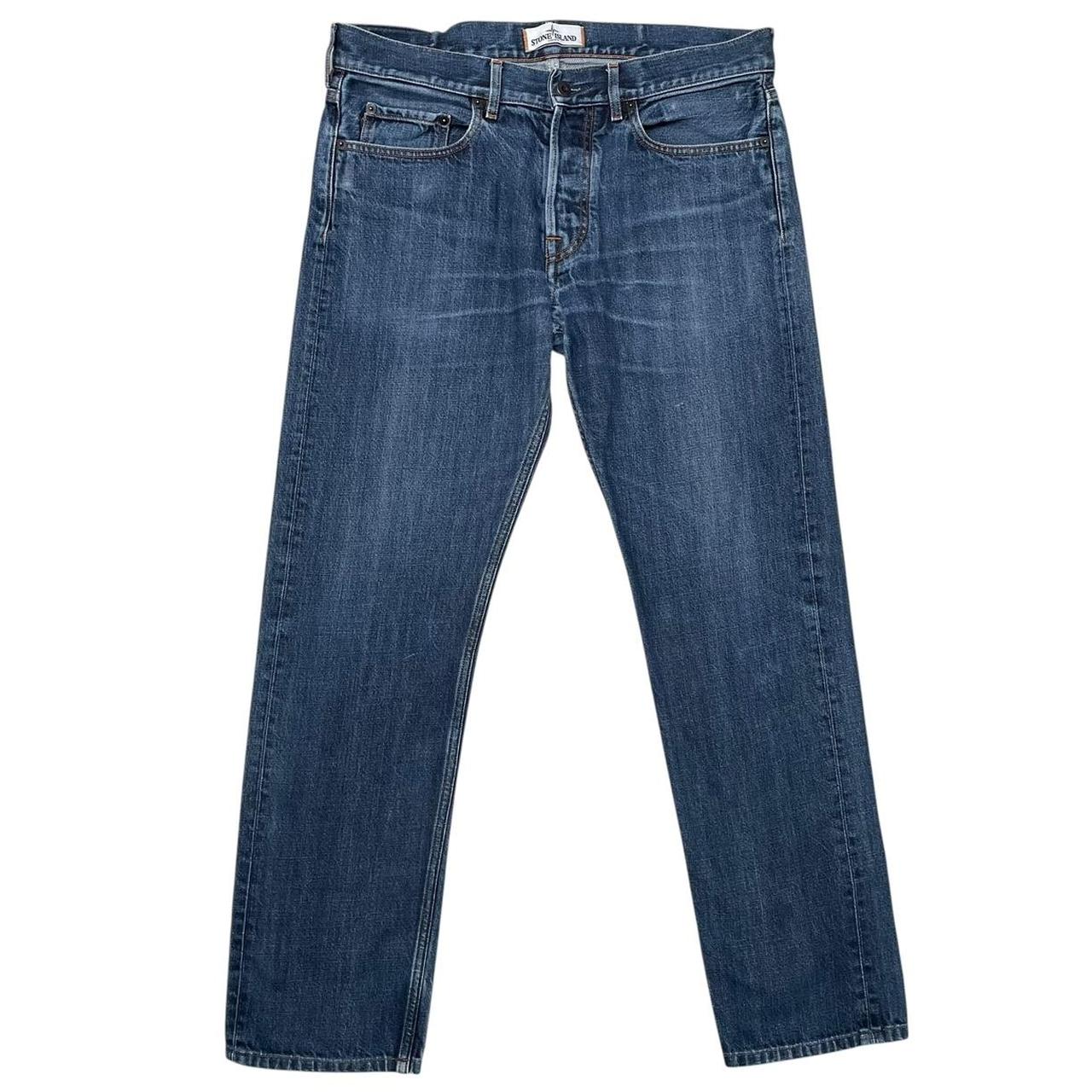 Stone Island SS 2013 Navy Blue RE-T Fit Denim Jeans