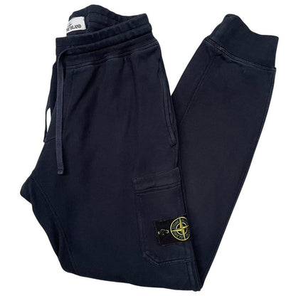 Stone Island AW 2016 Navy Blue Cotton Tracksuit Bottoms / Joggers