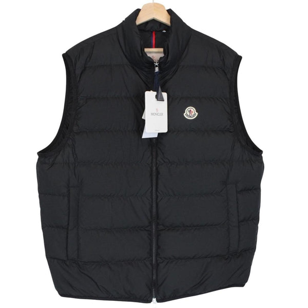 Moncler Contrin Black Down Gilet / Bodywarmer Jacket