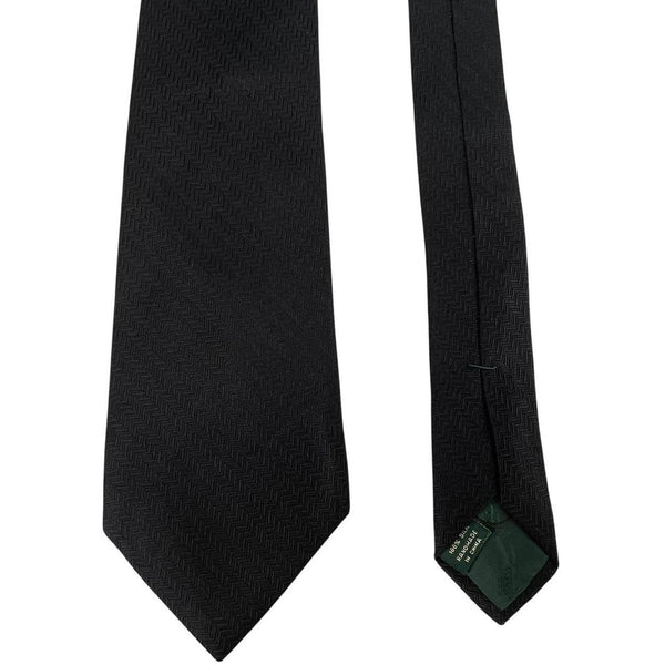 Ralph Lauren Black Silk Tie