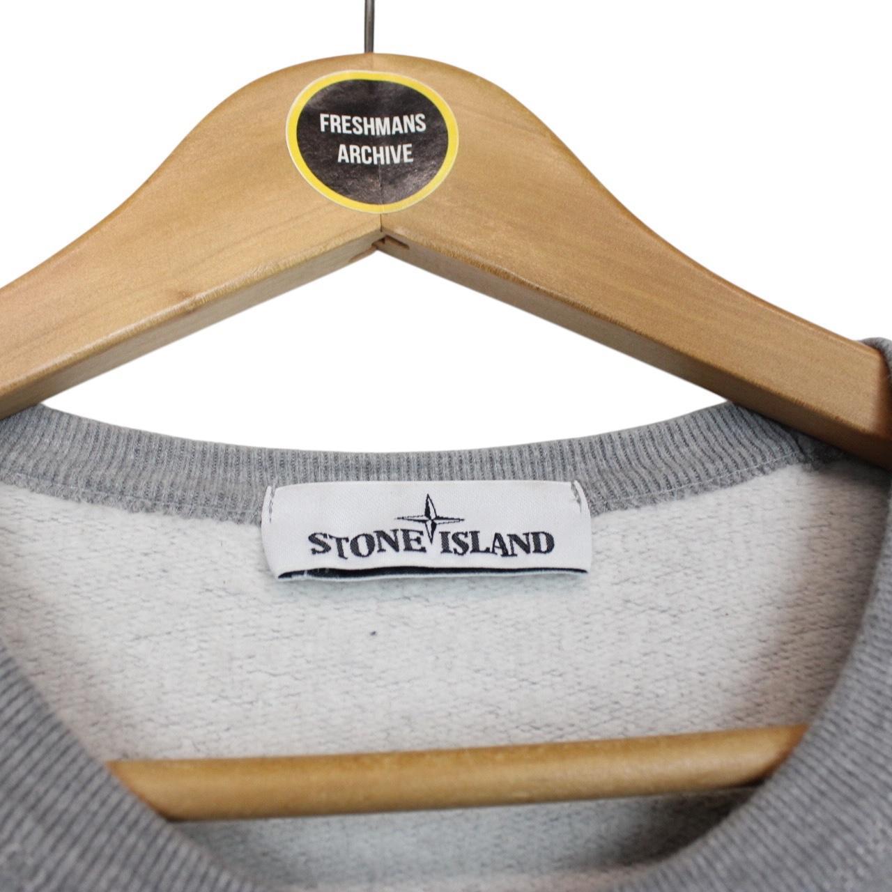 Stone Island AW 2019 Grey Cotton Sweatshirt Jumper