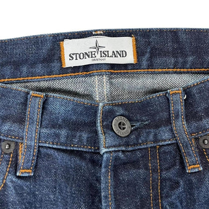 Stone Island AW 2012 Navy Blue RE-T Fit Denim Jeans