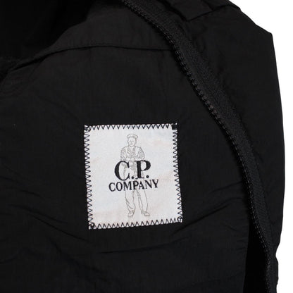 CP Company Black Chrome Nylon Lens Overshirt Jacket