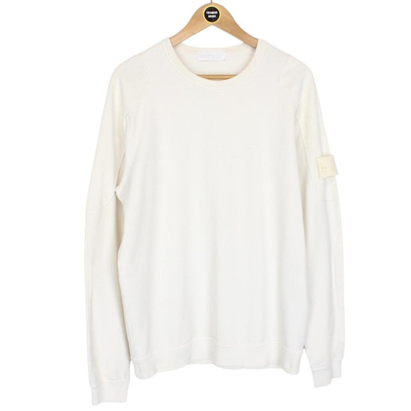 Stone Island Ghost SS 2018 Beige Cotton Sweatshirt Jumper