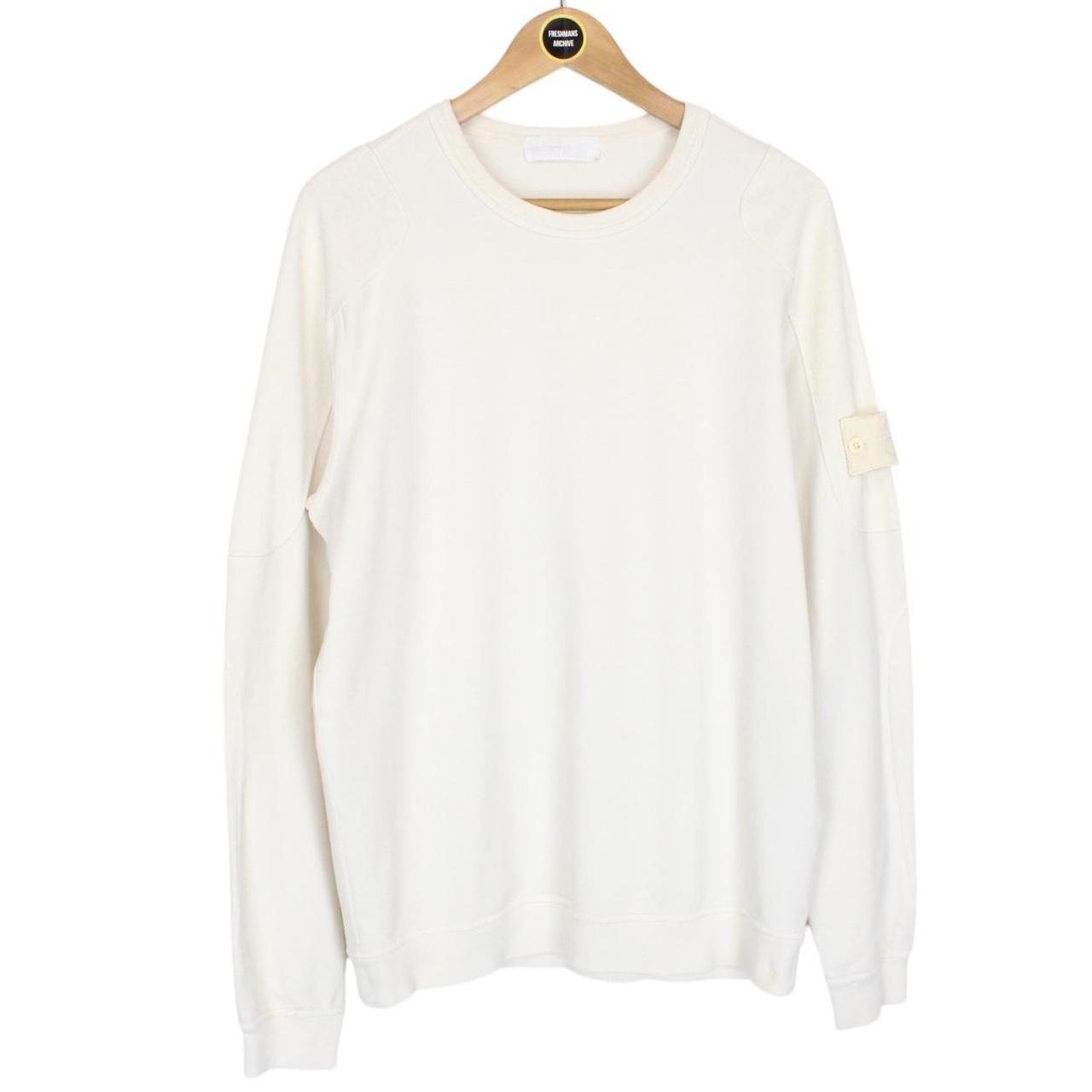 Stone Island Ghost SS 2018 Beige Cotton Sweatshirt Jumper