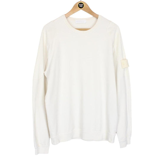 Stone Island Ghost SS 2018 Beige Cotton Sweatshirt Jumper