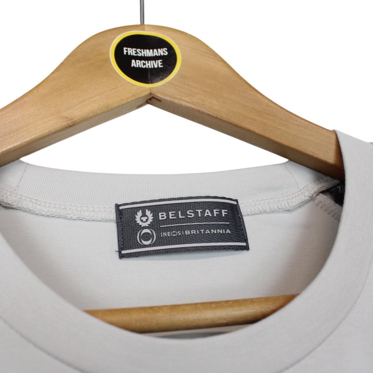 Belstaff x INEOS Britannia AC37 Grey Short Sleeve Challenger T-Shirt