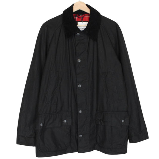 Barbour Ashby Black Wax Jacket