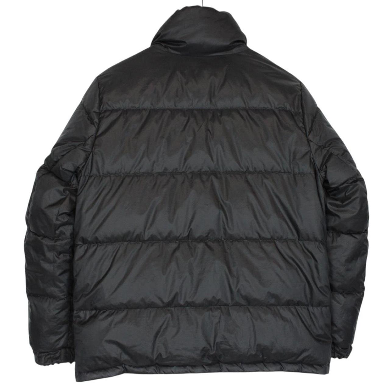 Burberry Beige and Black Nova Check Full Zip Reversible Down Puffer Jacket