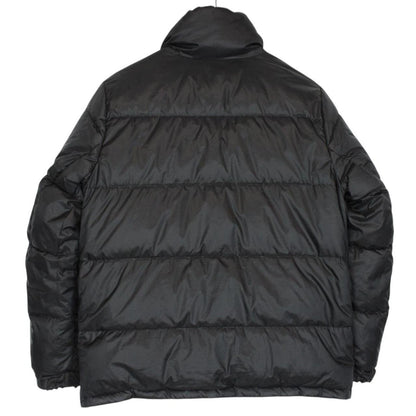 Burberry Beige and Black Nova Check Full Zip Reversible Down Puffer Jacket