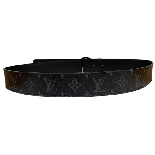 Louis Vuitton Black Circle LV Monogram Reversible Belt
