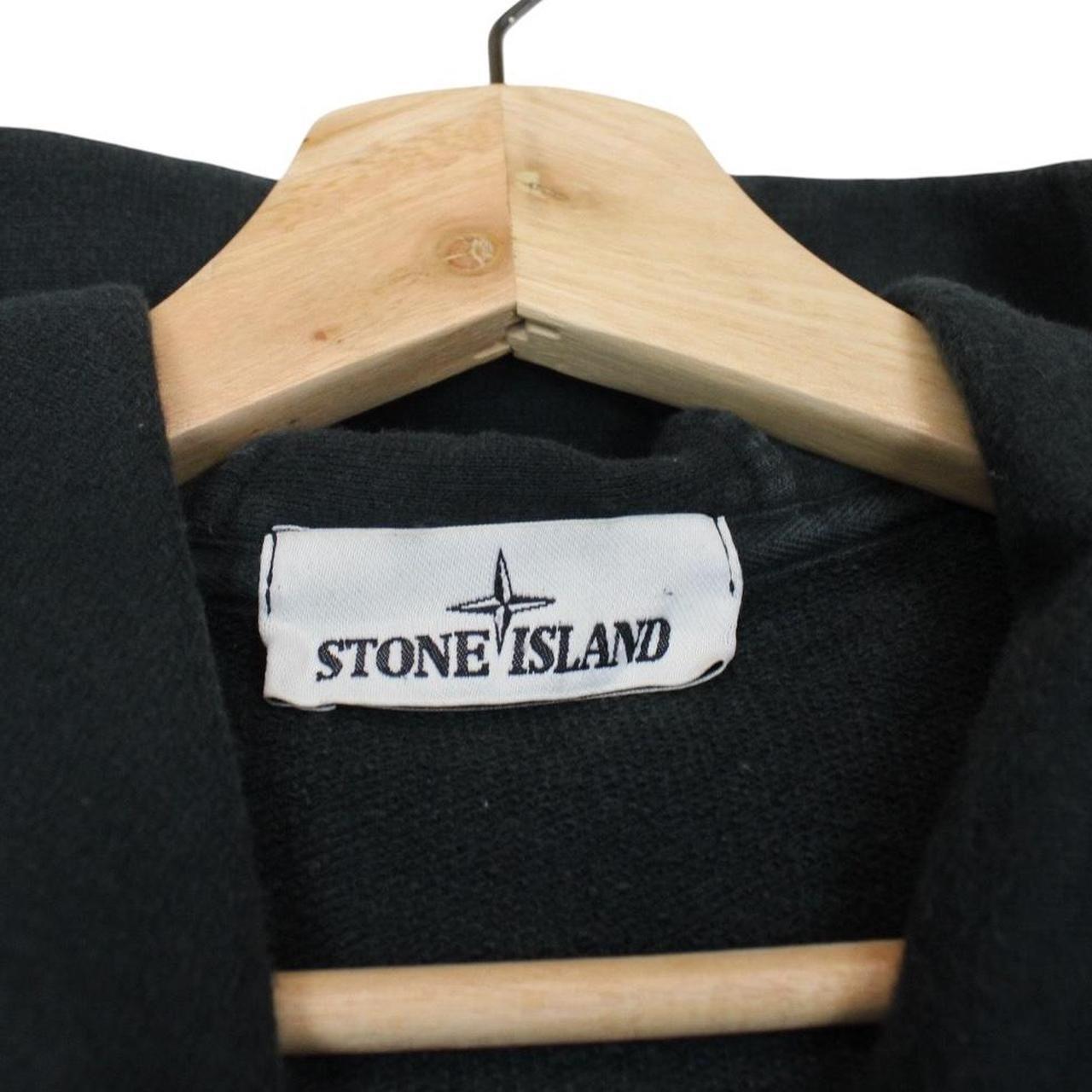 Stone Island SS 2016 Black Cotton Full Zip Hoodie Jumper
