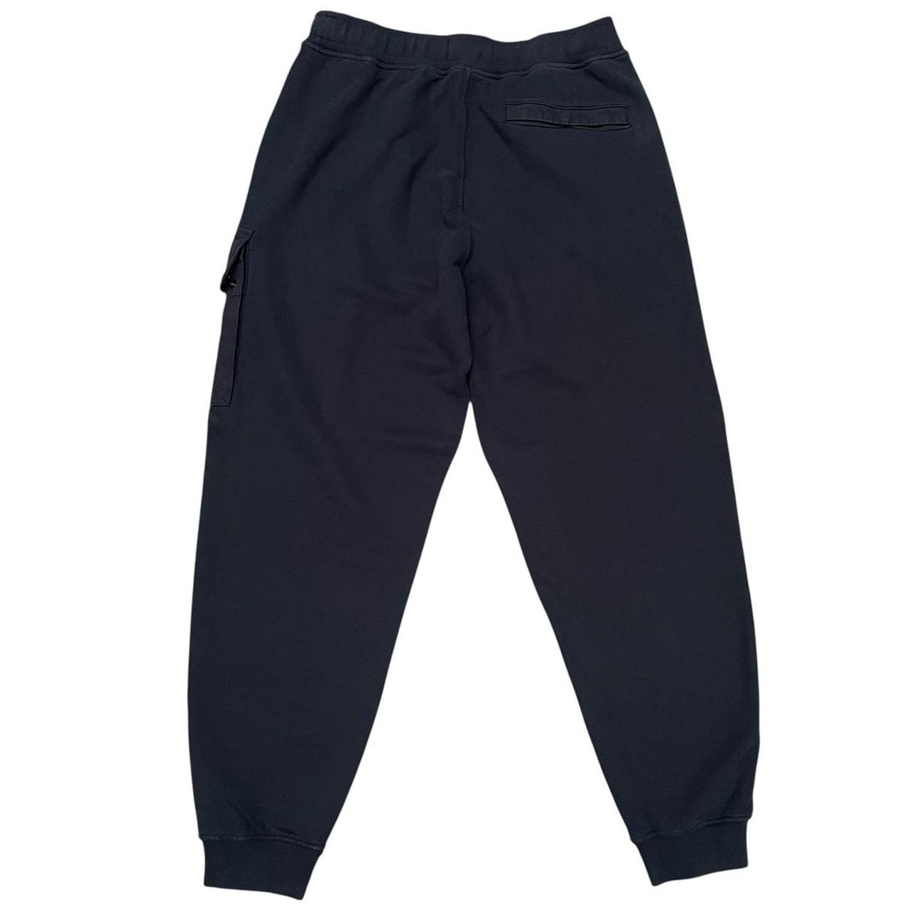 Stone Island Navy Blue Organic Cotton Tracksuit Bottoms / Joggers