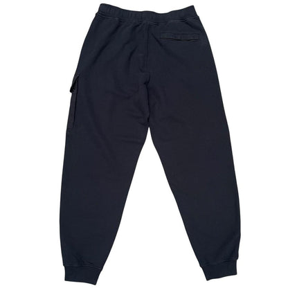 Stone Island Navy Blue Organic Cotton Tracksuit Bottoms / Joggers
