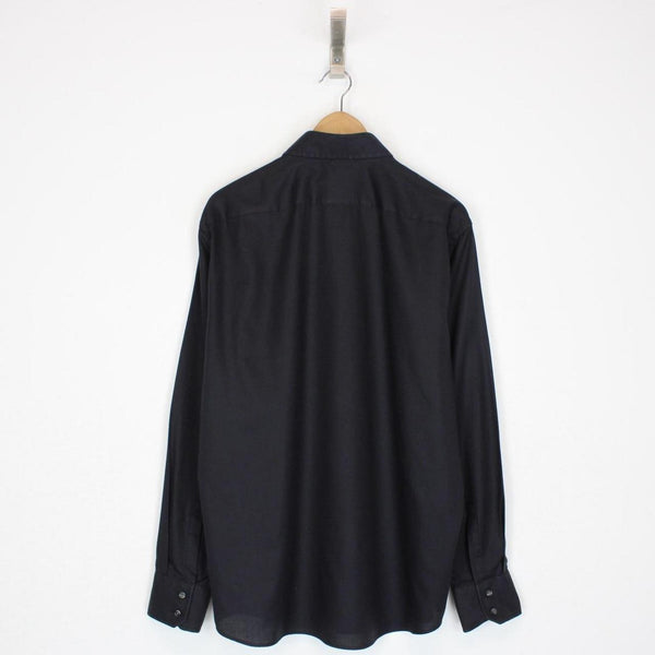 Hugo Boss Black Long Sleeve Cotton Formal Dress Shirt