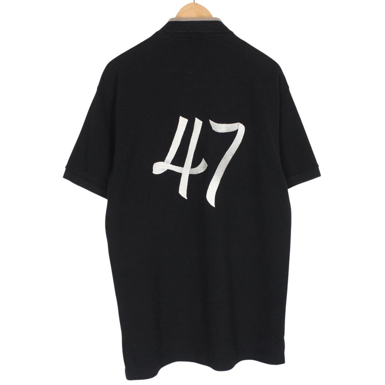 Dior 2022 Black Embroidered Logo Short Sleeve Polo Shirt