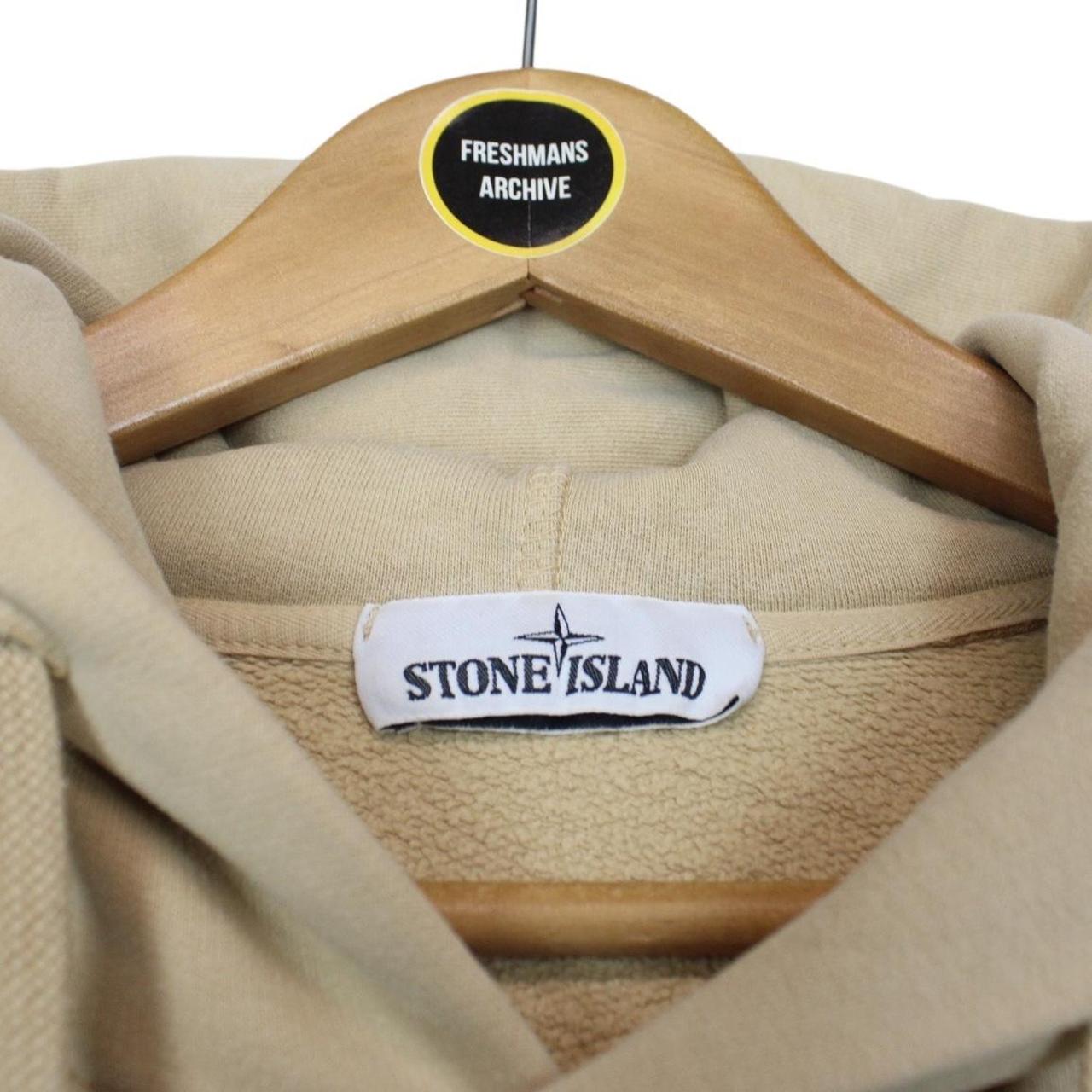 Stone Island AW 2019 Beige Cotton Hoodie Jumper