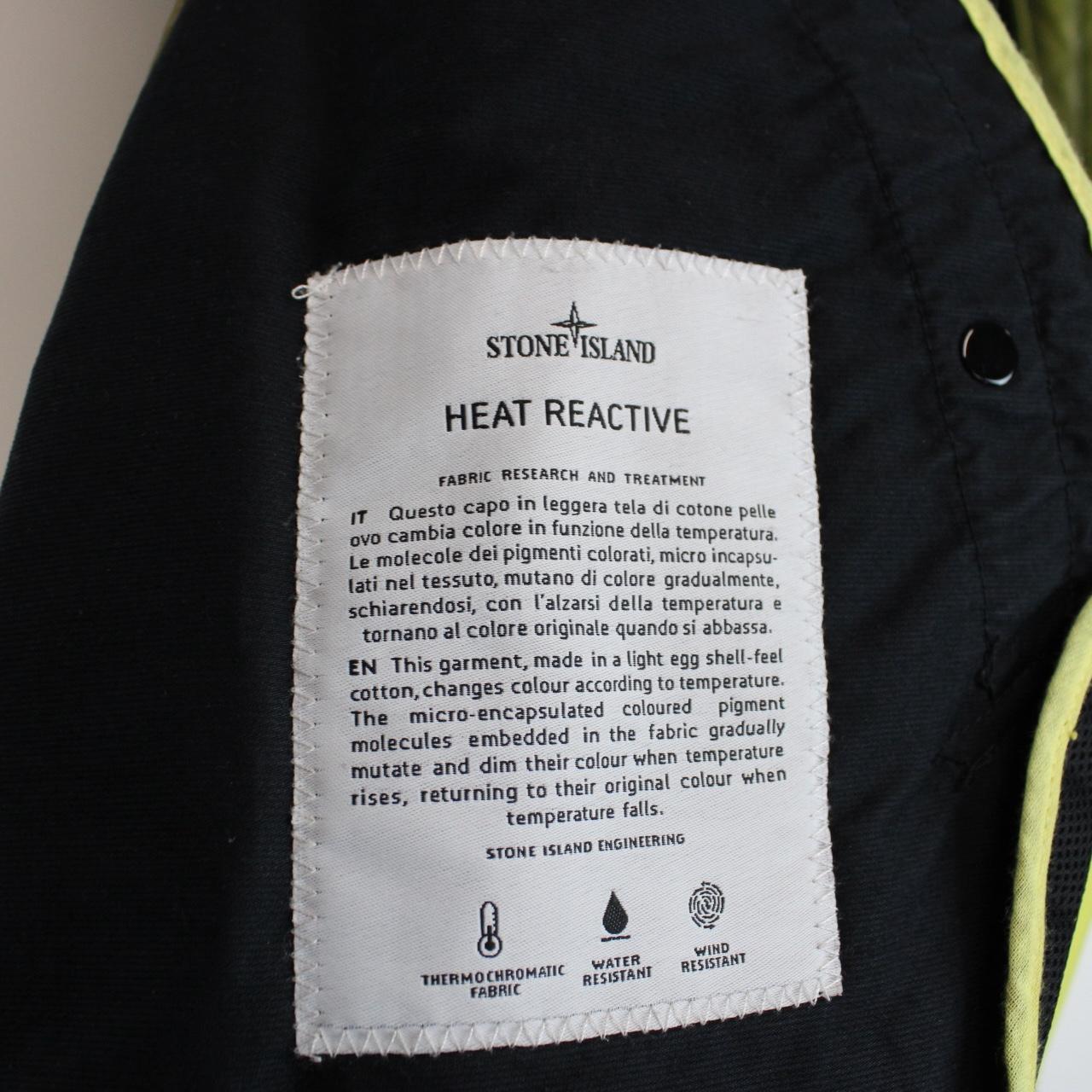 Stone Island x Supreme SS 2016 Heat Reactive Trench Coat