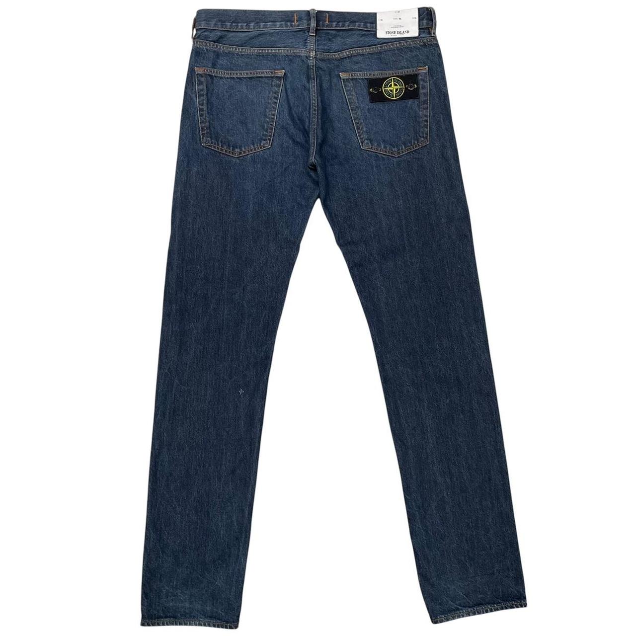 Stone Island AW 2014 Blue Slim Fit Denim Jeans